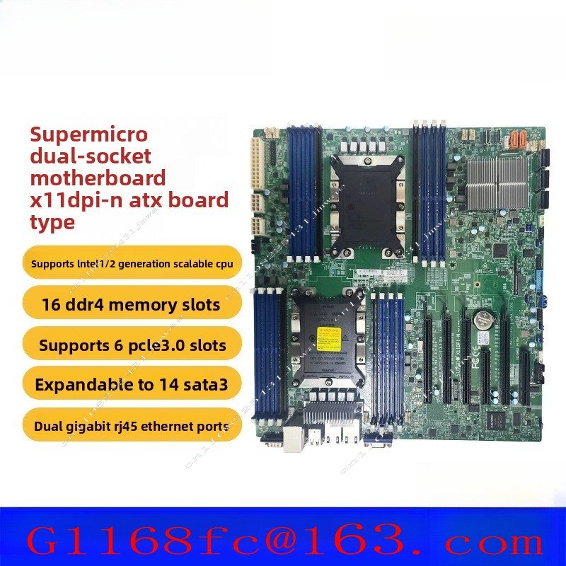 C621 Dual Cpu Motherboard - Wysokiej jakości profesjonalna płyta główna X11DPI-N