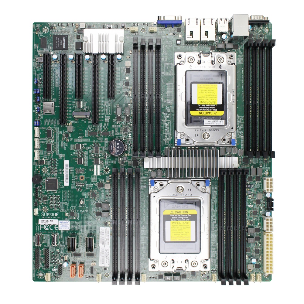Combo Box Supermic H11DSi-NT S – Dual Socket Sp3 Epyc Motherboard recenzja i cena