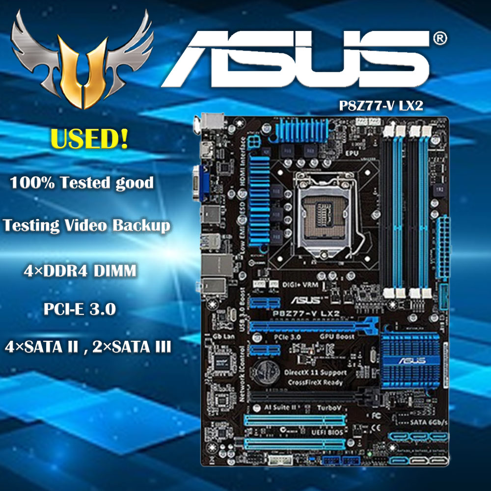 Asus P8Z77-V LX2 P8Z77V LX - l – X870E Atx Motherboard recenzja i cena