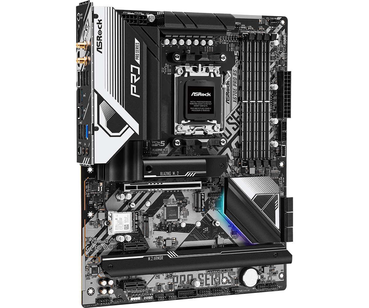 Płyta główna ASROCK X670E Pro  – X870E Atx Motherboard recenzja i cena