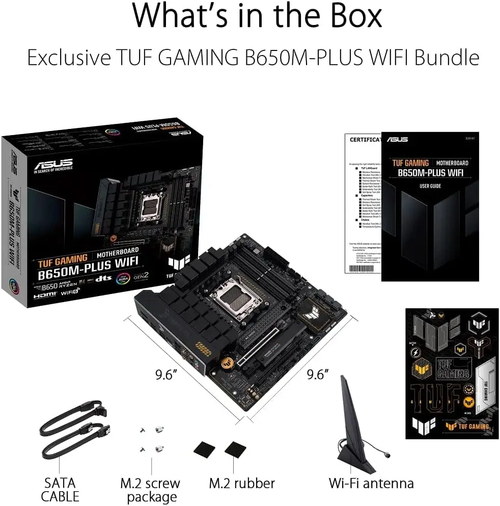 ASUS TUF GAMING B650M PLUS WIF – X870E Atx Motherboard recenzja i cena