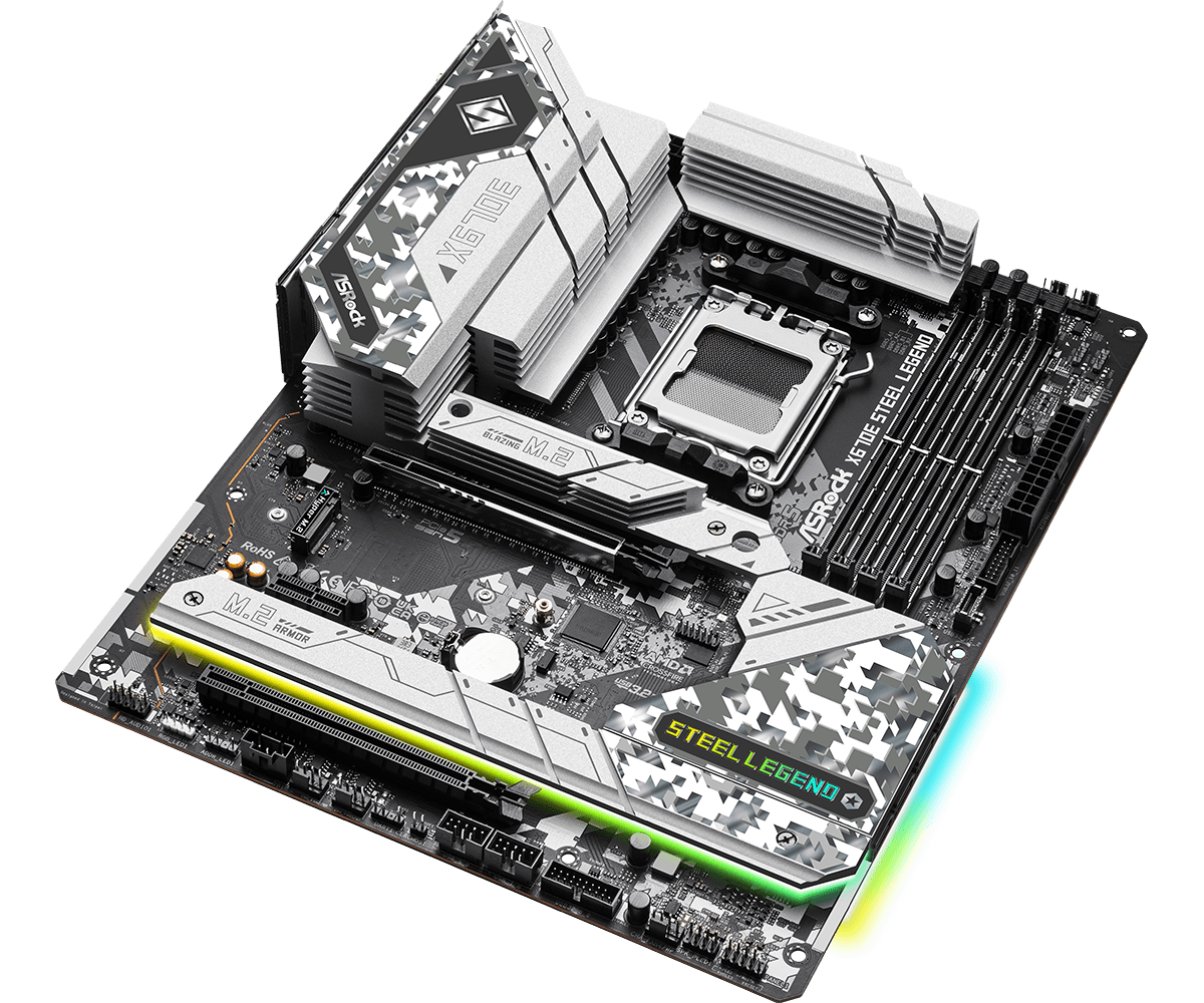 Płyta główna ASROCK X670E STEE – X870E Atx Motherboard recenzja i cena