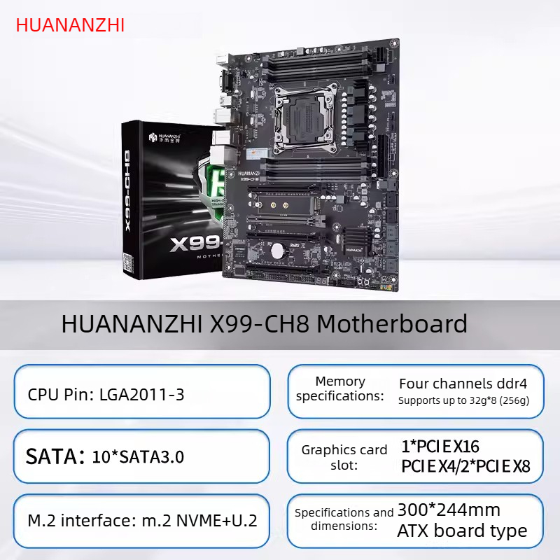 Płyta główna HUANANZHI LGA2011 – Dual Lga2011-3 Server Motherboard Combo recenzja i cena