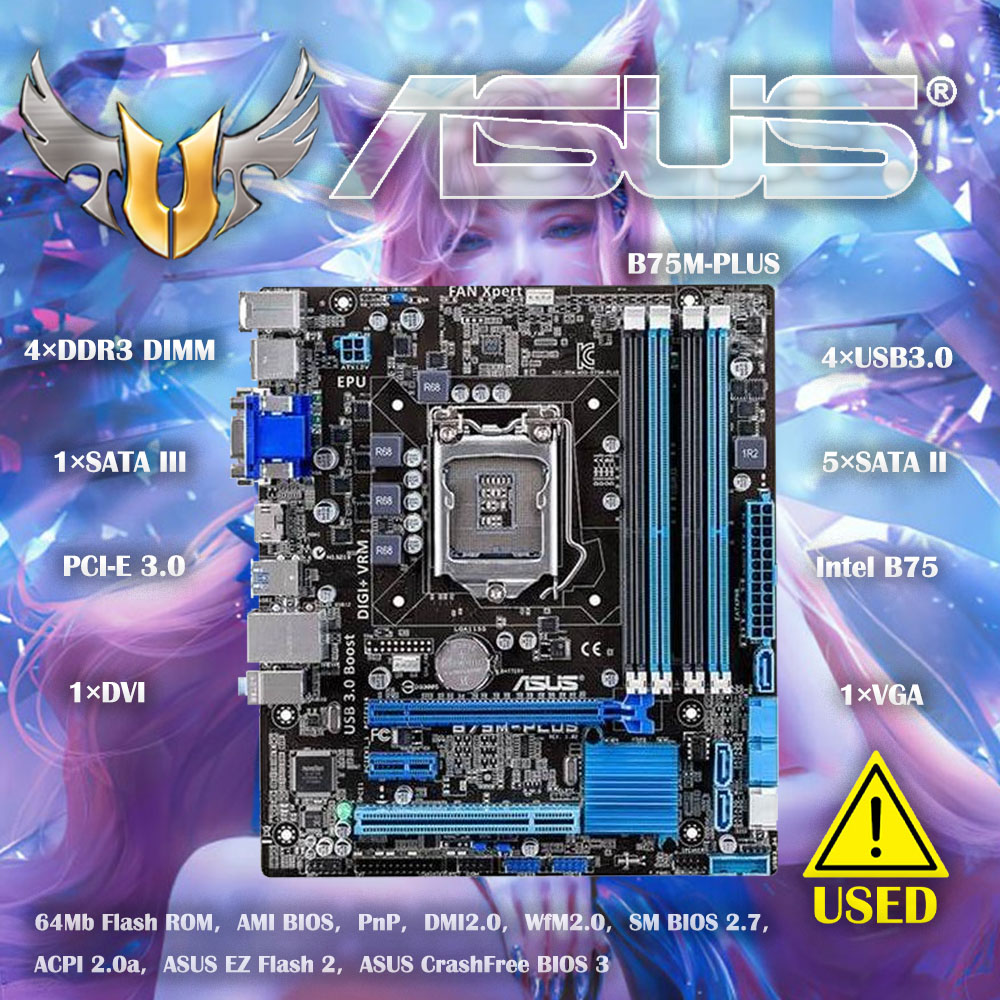 Asus B75M-PLUS oryginalna płyt – X870E Atx Motherboard recenzja i cena