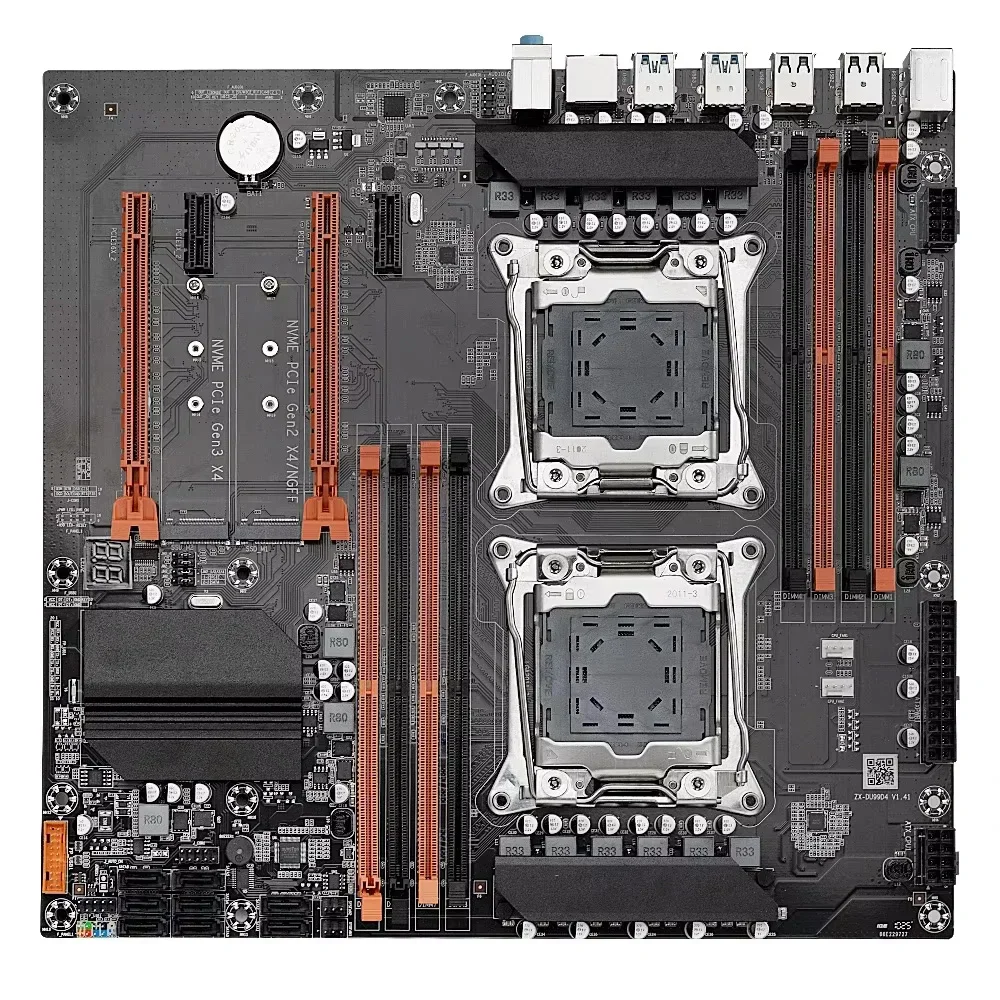 Zestaw płyty głównej X99 Dual  – Dual Lga2011-3 Server Motherboard Combo recenzja i cena
